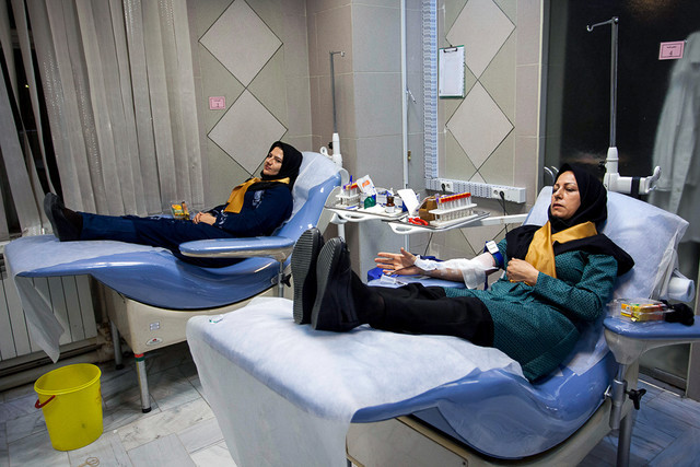 بی میلی زنان قزوینی به اهدای خون