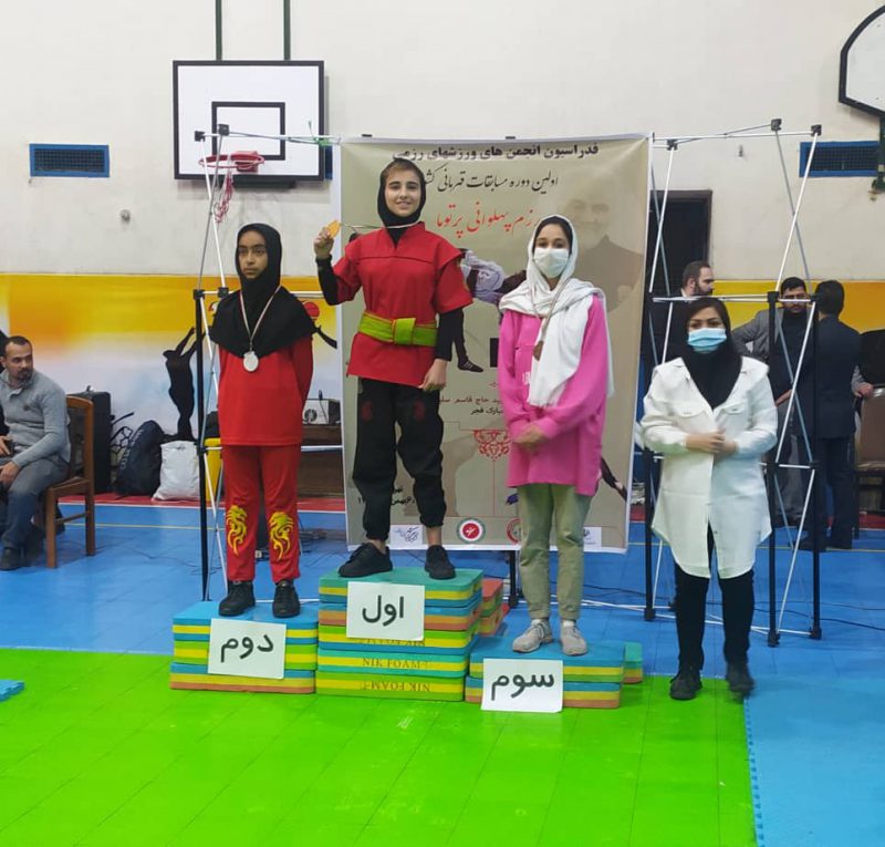 کسب ۵ مدال طلای دختران لنده در مسابقات کشوری کو نگ فو پرتوا+تصاویر