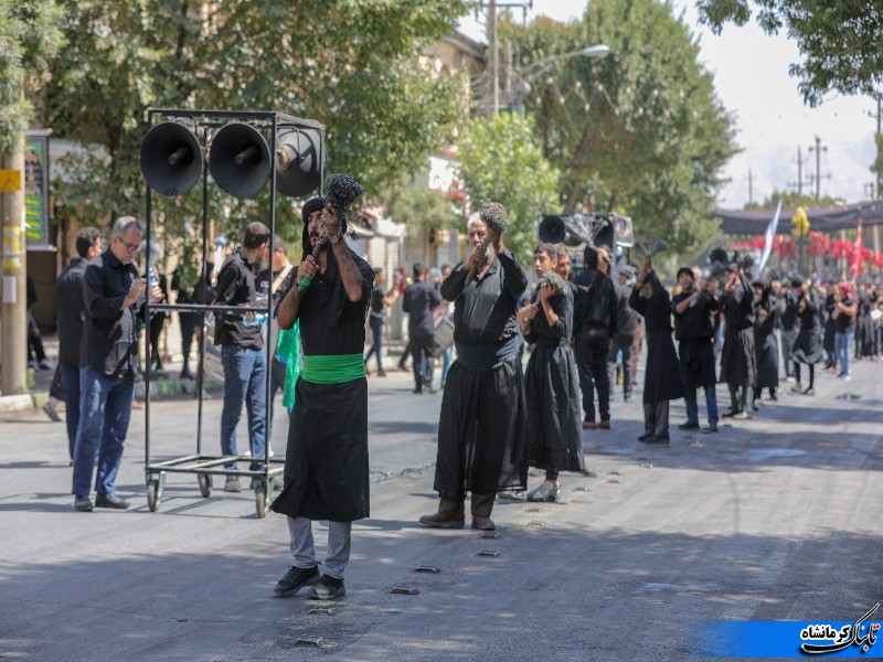 مراسم تاسوعای حسینی در کرمانشاه