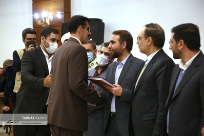 نشست صمیمی شهردار مشهد با روشندلان در محفل انس با قرآن