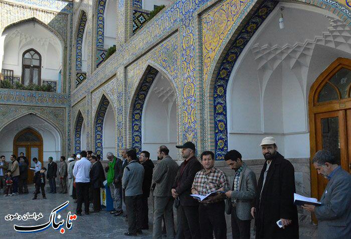 حماسه حضور پرشور مردم خراسان رضوی در انتخابات به روایت تصاویر