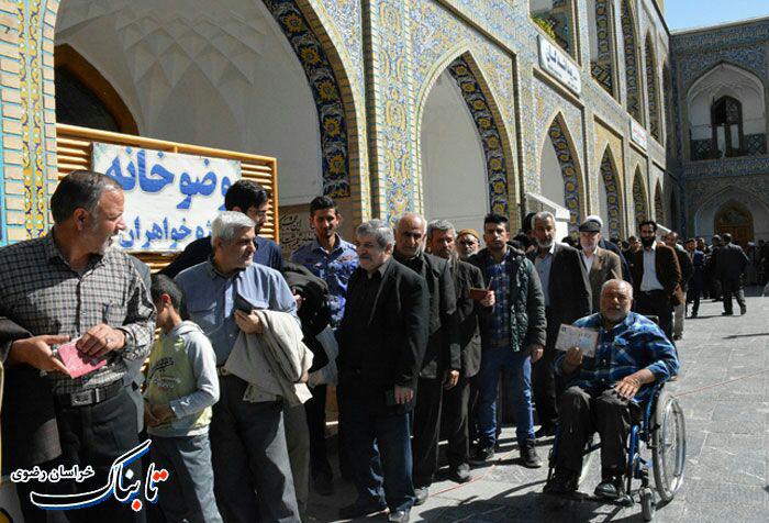 حماسه حضور پرشور مردم خراسان رضوی در انتخابات به روایت تصاویر