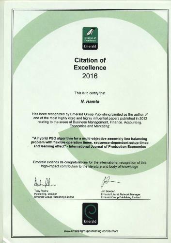 عضو هیات علمی دانشگاه صنعتی اراک برنده جایزه مقاله با بیشترین ارجاعات در سال 2016 شد