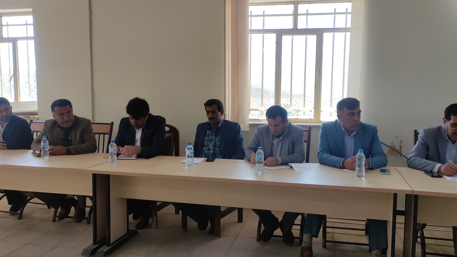 آخرین جلسه شورای اداری در مارگون آخرین جلسه شورای اداری در مارگون