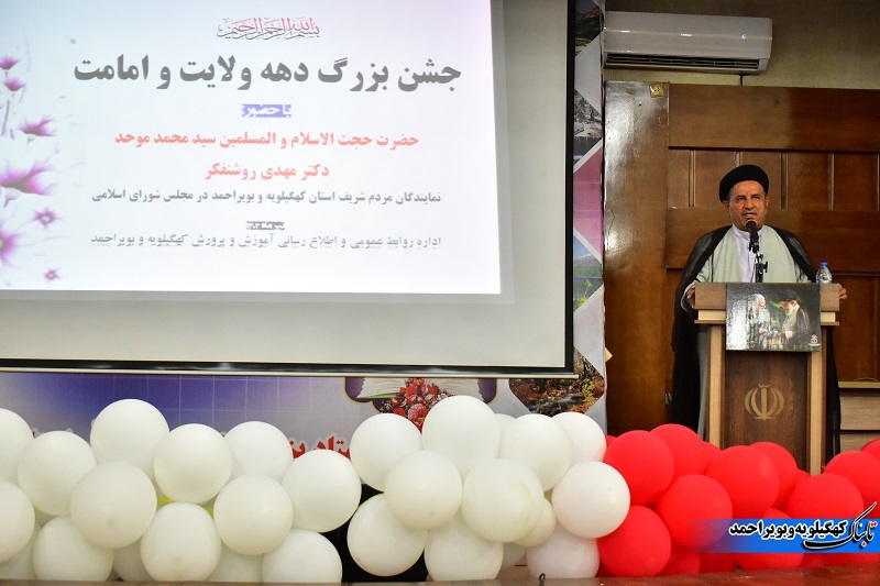 تحمل زجرها توسط امیرالمومنین به قدرت امروز اسلام و تشیع منجر شد / تمجید موحد از آموزش و پرورش استان + فیلم اختصاصی