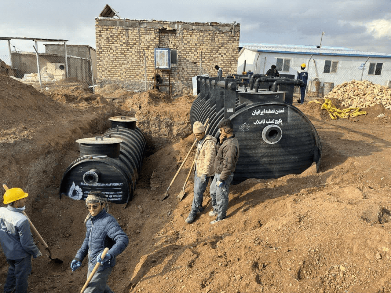 ویژگی های پکیج تصفیه فاضلاب پلی اتیلنی ویژگی های پکیج تصفیه فاضلاب پلی اتیلنی