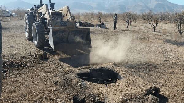 انسداد ۳۴۹ چاه غیرمجاز در شهرستان کرمانشاه / صرفه‌جویی ۱۴ میلیون مترمکعبی آب
