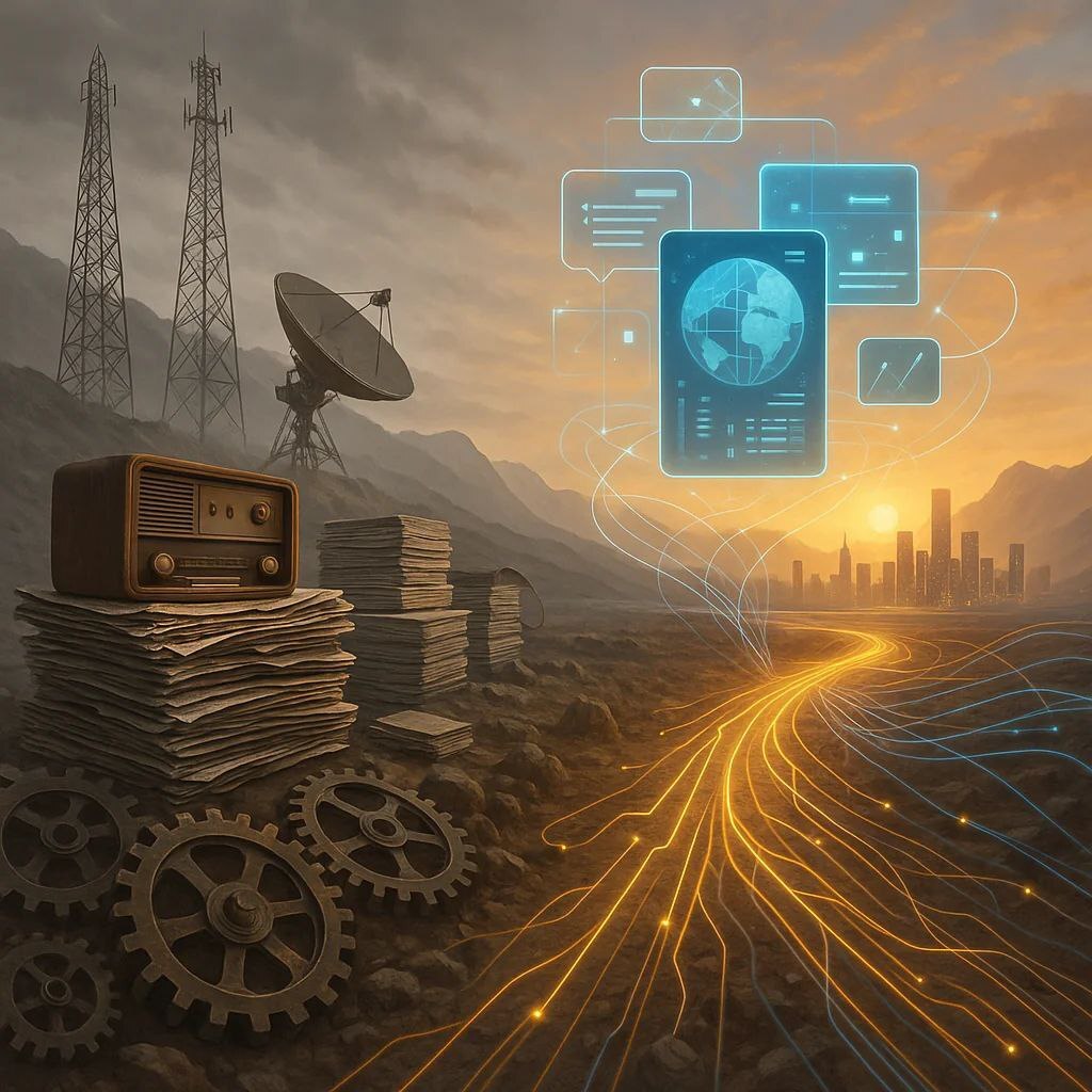 رسانه؛ موتور محرک پیشرفت یا گرفتار در روزمرگی؟ رسانه؛ موتور محرک پیشرفت یا گرفتار در روزمرگی؟