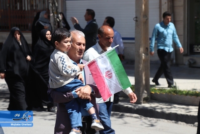 راهپیمایی روز جهانی قدس در ایلام